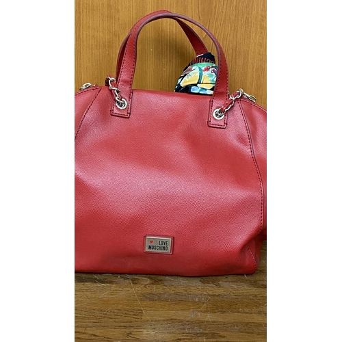 101 - Love Moschino Red HandBag - Taken Back on 23/2/2024