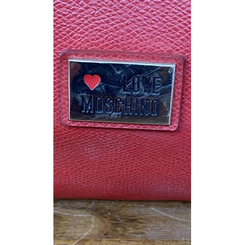 101 - Love Moschino Red HandBag - Taken Back on 23/2/2024