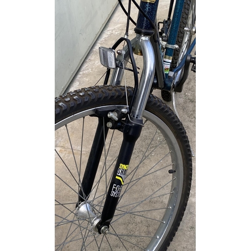 80 - Raleigh Activator 21-Speed Men's Mountain Bicycle (Tires Need Attention)