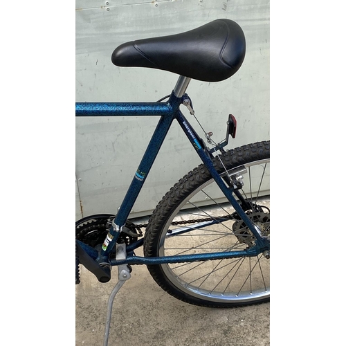 80 - Raleigh Activator 21-Speed Men's Mountain Bicycle (Tires Need Attention)