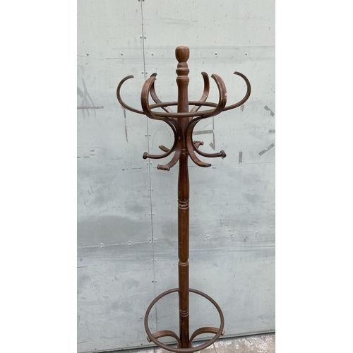 181 - Vintage Wooden Umbrella/Cloth Hanger