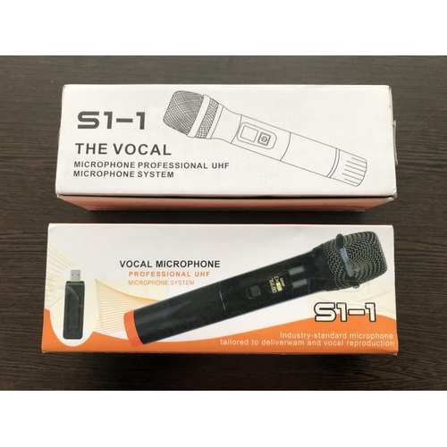 187 - S1-1 The Vocal Professional UHF Microphone System (Unused)