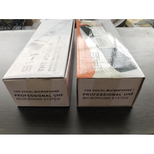 187 - S1-1 The Vocal Professional UHF Microphone System (Unused)