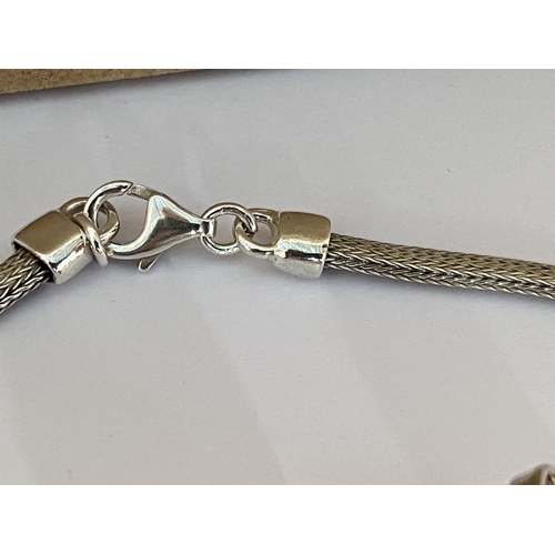 61 - Vintage Silver 925 Sfyrilato Set of Necklace, Bracelet and Earrings (35gr)