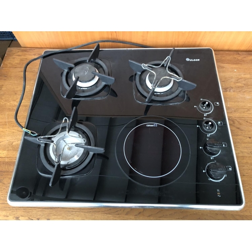 212 - Furgor Gas and Electric Hob (A/F - Missing Parts)