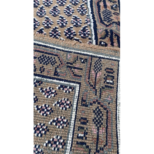199 - Vintage Persian Hand Made Carpet (90 x 60cm)