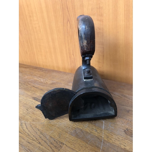 177 - Antique Charcoal Iron