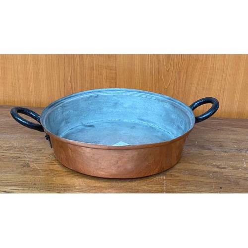 214 - Vintage Copper Frying Pan