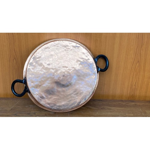 214 - Vintage Copper Frying Pan