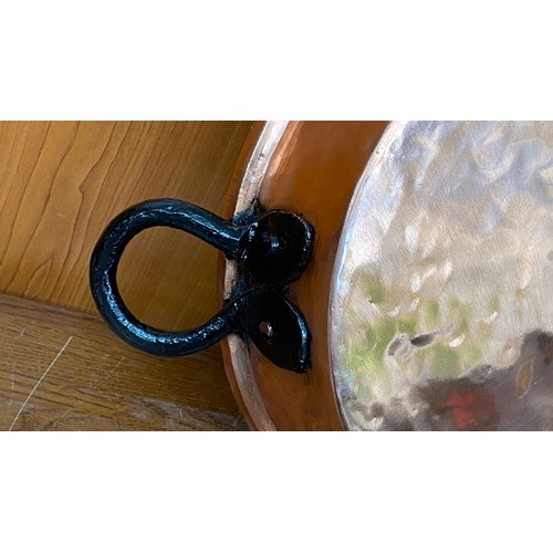 214 - Vintage Copper Frying Pan