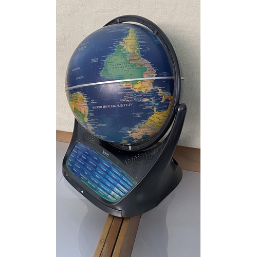 225 - Oregon Scientific Russian Rotating Globe Lighted World Map (No Charger)