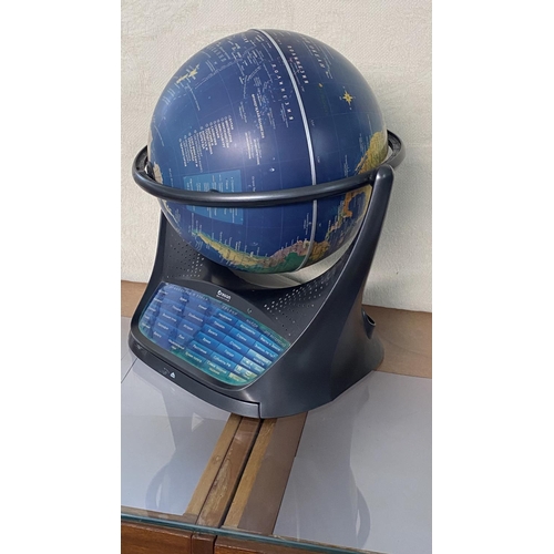 225 - Oregon Scientific Russian Rotating Globe Lighted World Map (No Charger)