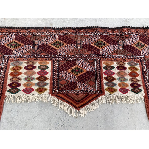 197B - 'Turgman' Hand Made Wall Carpet Ornament