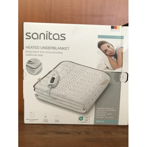 Sanitas Heated Underblanket Unused