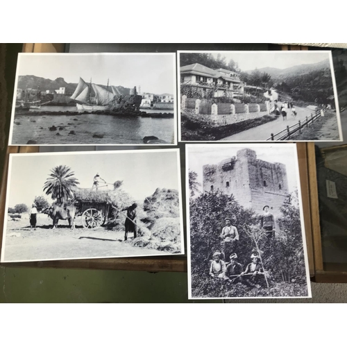 431 - x4 Vintage Cyprus Pictures
