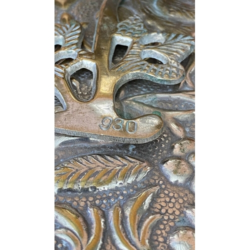 428 - Silver Plated 930 Weddings Incense Burners Set