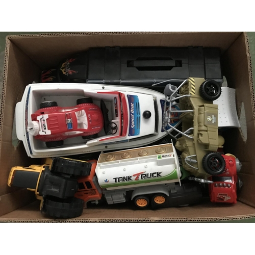 434 - Large Box of Children Toys