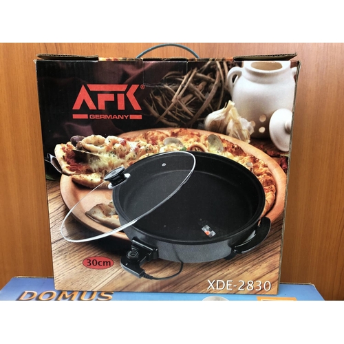 459 - AFK Germany Electric Multi Pfanne Multi Pan and Domus High Quality Die Cast Non-Stick Cookware (Unus... 