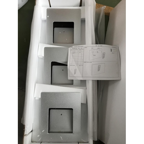 473 - Singways Furniture Metal Book Shelve (Unused, Boxed - 83cm H. x 32cm W.)
