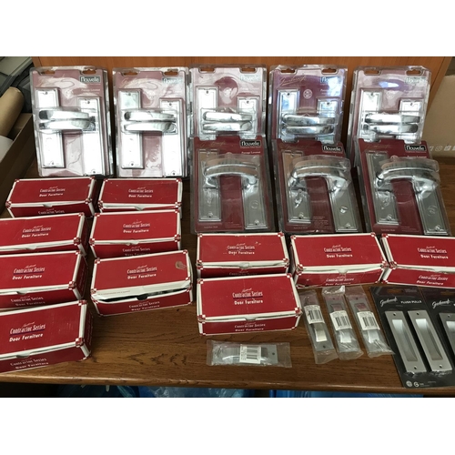 538 - Gainsborough Passage/Privacy Leversets (x8), Leversets (x11) and Plush Pulls (x4 Sets) (Unused)