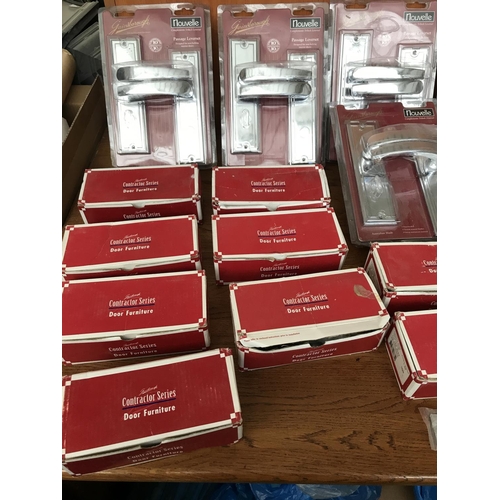 538 - Gainsborough Passage/Privacy Leversets (x8), Leversets (x11) and Plush Pulls (x4 Sets) (Unused)