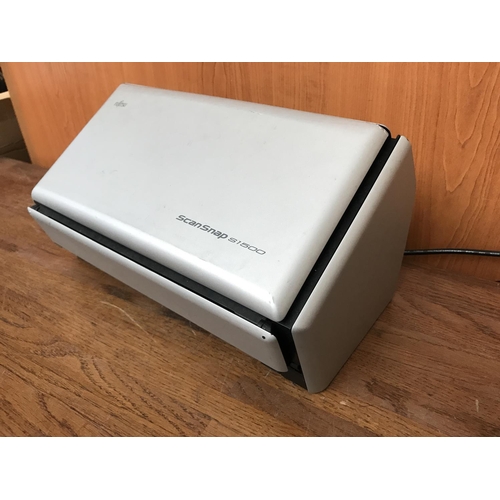 539 - Fujitsu Scansnap S1500 USB Duplex Document Scanner (Untested, No Power Supply)