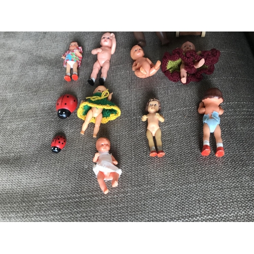 540 - x10 Vintage Schildkrot Dolls Made in Germany