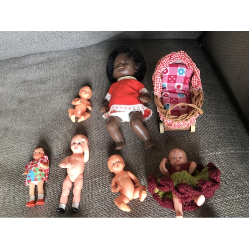 540 - x10 Vintage Schildkrot Dolls Made in Germany