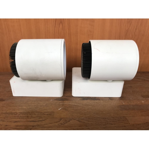 547 - x2 One Light 65226T/W/W 26W Track Spot with Cob LED (For Shops & Showrooms)