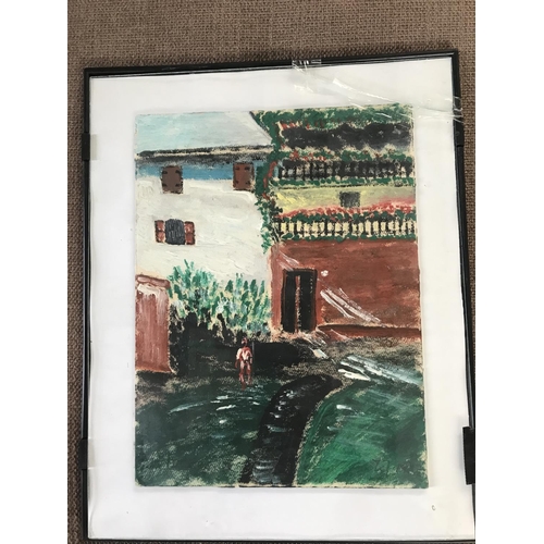 553 - x2 Small Oil Paintings Signed