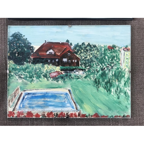 553 - x2 Small Oil Paintings Signed