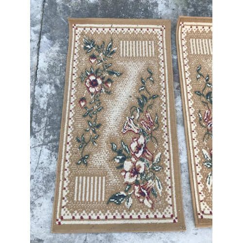 561 - x2 Khalaf Small Oriental Carpets (60 x 110cm)