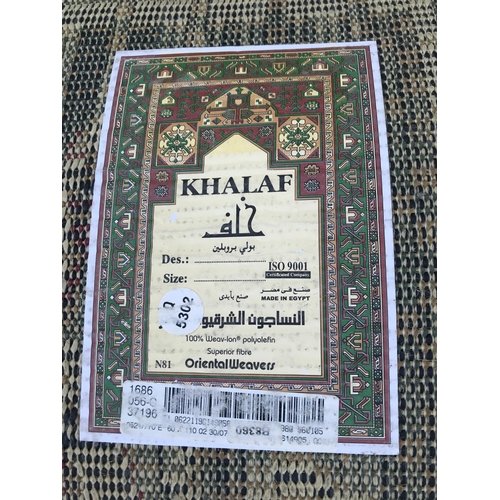 562 - x2 Khalaf Small Oriental Carpets (60 x 110cm, 80 x 150cm)