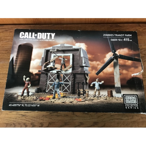 575 - Mega Blocks Call of Duty Collectors Construction Site Zombie Transit Farm