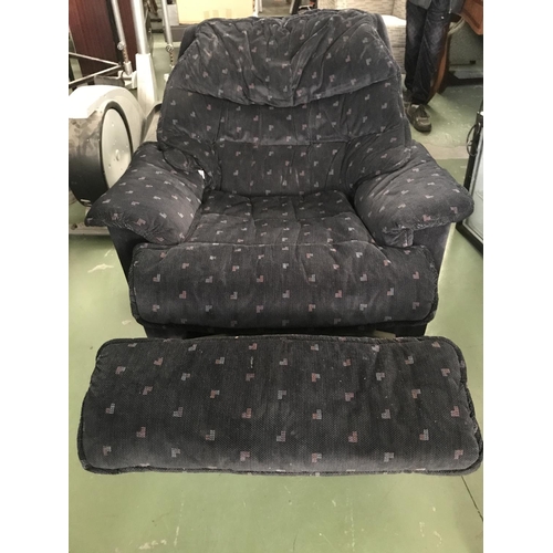 579 - Large Vintage 'Cambria' Rocking & Reclining Armchair