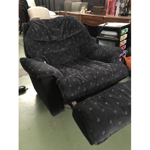 579 - Large Vintage 'Cambria' Rocking & Reclining Armchair