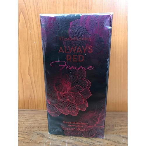 580 - Elizabeth Arden Always Red EDT 100ML (Unused)