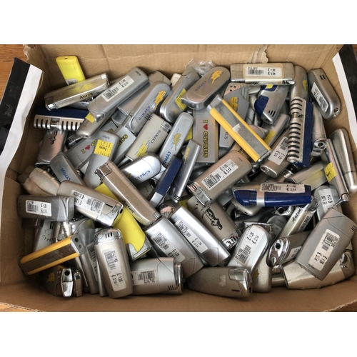 584 - Large Collection of 160 'Cyprus' Lighters