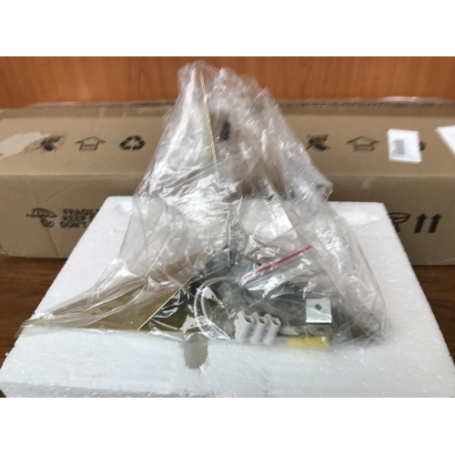 585 - x2 Gold Triangle Wall Lights, Warm White LED 3W (Unused, Boxed)