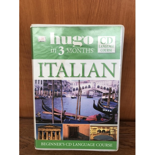 596 - Hugo in 3 Months CD Italian Language Course