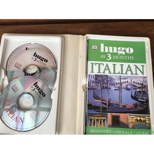 596 - Hugo in 3 Months CD Italian Language Course