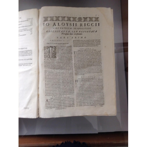 295 - Large Rare Antique 1621 Latin Book