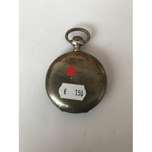 96 - Vintage Silver Zenith Pocket Watch