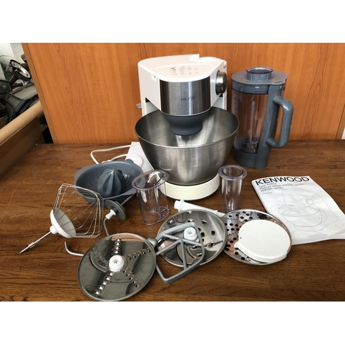 Kenwood KM28 Mixer with Accessories (A/F For Parts Only)