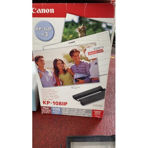 279 - Canon CP200 Selphy Printer with Accessories