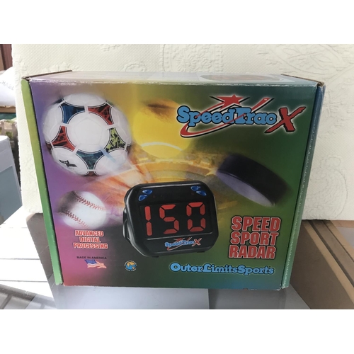 Radar De Vitesse Sport SpeedTrac X – Sports Radar – Occasion – Intérieur/extérieur