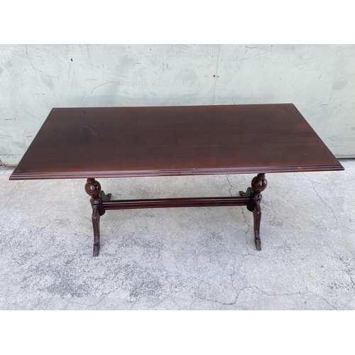 142 - Rectangular Mahogany Coffee Table (105 x 45cm)