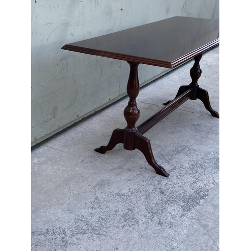 142 - Rectangular Mahogany Coffee Table (105 x 45cm)