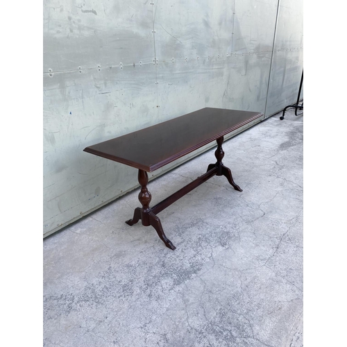 142 - Rectangular Mahogany Coffee Table (105 x 45cm)