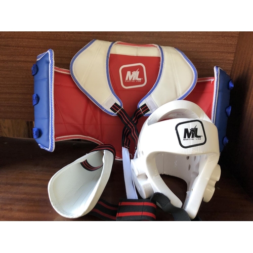 510 - Martial Arts Martial Line Kids Body Protector and Other